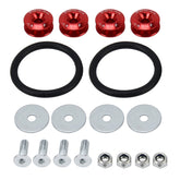 4 PCS Car Modified Screw Gaskets Bodywork Stainless Steel Gasket Bolts, Diameter: 24mm